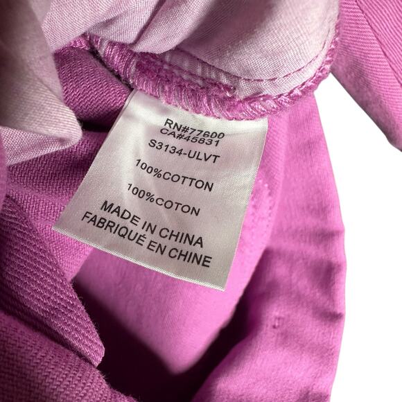 SALTWATER LUXE Jayde Utility Short Romper Ultra Violet Purple Women's Size XS - Picture 7 of 9